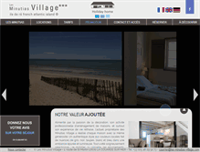 Tablet Screenshot of les-minutias-village.com